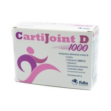 Fidia Farmaceutici Cartijoint D 1000 20 Bustine 5 G 3 Fidia Farmaceutici Cartijoint D 1000 20 Bustine 5 G