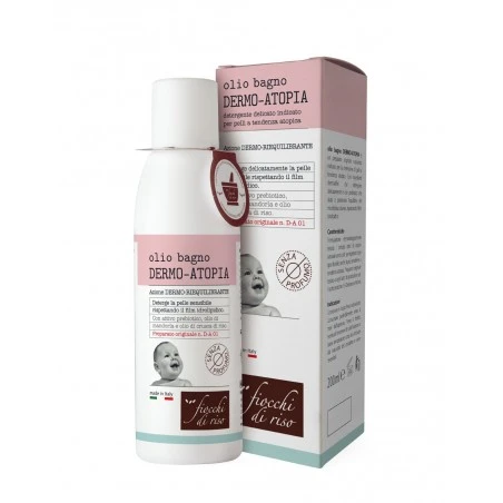 FIOCCHI DI RISO ATOPIA OLIO BAGNO 200 ML 3 FIOCCHI DI RISO ATOPIA OLIO BAGNO 200 ML