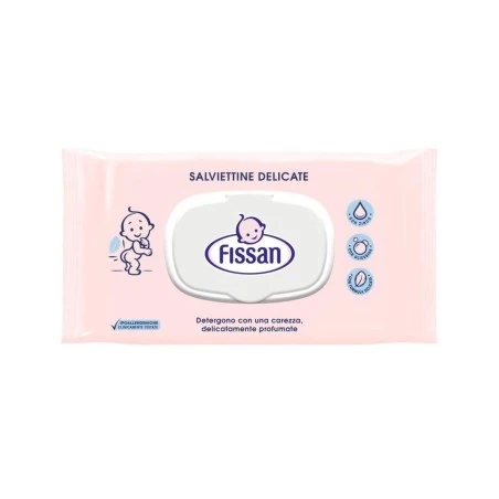 Fissan Salviettine Delicate Protezione Alta 65 Pezzi 3 Fissan Salviettine Delicate Protezione Alta 65 Pezzi