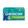 GAVISCON 48 COMPRESSE MASTICABILI AROMA MENTA 250+133,5 MG -Farmacia Point-IT gaviscon 48 compresse masticabili aroma menta 250 1335 mg