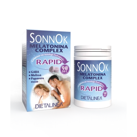 Gdp -general Dietet. Pharma Dietalinea Sonnok Melatonina Rapid 60 Compressa 3 Gdp -general Dietet. Pharma Dietalinea Sonnok Melatonina Rapid 60 Compressa