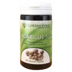 Golden Wave Agaricus 50 60 Capsule Vegetali