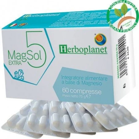 Herboplanet Magsol 5 Extra 60 Compresse 3 Herboplanet Magsol 5 Extra 60 Compresse
