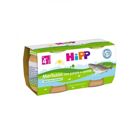Hipp Italia Hipp Omogeneizzato Merluzzo Carote Patate 2x80 G 7 Hipp Italia Hipp Omogeneizzato Merluzzo Carote Patate 2x80 G - immagine 5