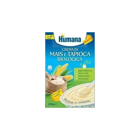 Humana Italia Humana Crema Mais Tapioca Biologica 3 Humana Italia Humana Crema Mais Tapioca Biologica