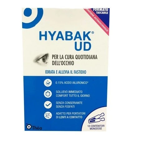 Thea Farma Hyabak Ud Sostituto Lacrimale 10 Monodosi 4 G 3 Thea Farma Hyabak Ud Sostituto Lacrimale 10 Monodosi 4 G