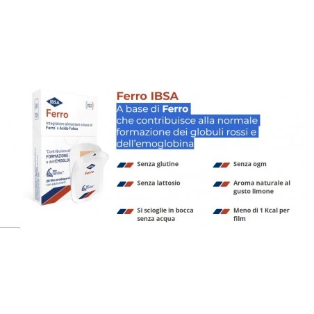 Ibsa Ferro 20 Film Orodispersibili 4 Ibsa Ferro 20 Film Orodispersibili - immagine 2