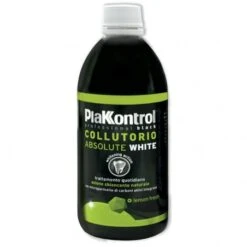 Ideco Plakkontrol Absolute White Collutorio Black 500 Ml
