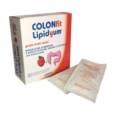 Innovares Colonfit Lipidyum Frutti Rossi 20 Bustine 3 Innovares Colonfit Lipidyum Frutti Rossi 20 Bustine