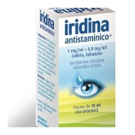 Iridina Antistaminico Collirio 10+8mg 3 Iridina Antistaminico Collirio 10+8mg