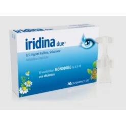 Iridina Due Collirio 10 Fl 0,5ml 0,05