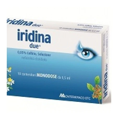 Iridina Due Collirio 10 Ml 0,5 Mg/ml 3 Iridina Due Collirio 10 Ml 0,5 Mg/ml