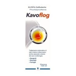 Kavoflog Collutorio Flacone 160ml 0,25%
