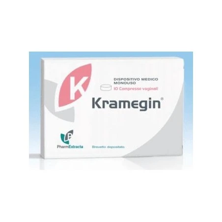 KRAMEGIN COMPRESSE VAGINALI 10 PEZZI 3 KRAMEGIN COMPRESSE VAGINALI 10 PEZZI