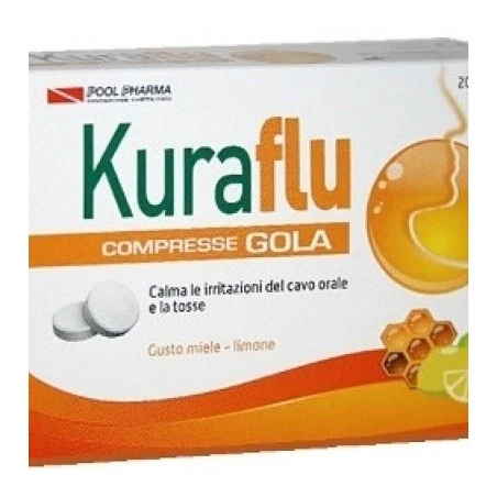 Kuraflu Gola Limone/miele Compresse 3 Kuraflu Gola Limone/miele Compresse