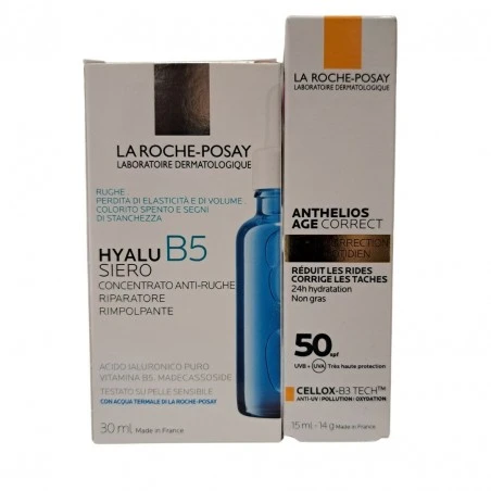 La Roche Posay-phas Hyalu B5 Kit Siero 30 Ml+age 15 Ml 3 La Roche Posay-phas Hyalu B5 Kit Siero 30 Ml+age 15 Ml