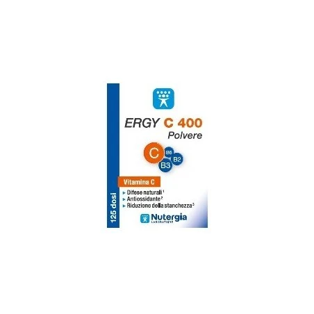Laboratoire Nutergia Ergy C 400 Polvere 125 G 4 Laboratoire Nutergia Ergy C 400 Polvere 125 G - immagine 2