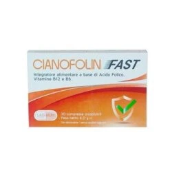 Laerbium Pharma Cianofolin Fast 30 Compresse Orosolubili