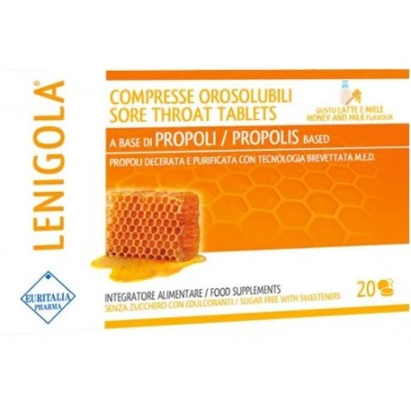 LENIGOLA LATTE/MIELE 20 COMPRESSE OROSOLUBILI 3 LENIGOLA LATTE/MIELE 20 COMPRESSE OROSOLUBILI