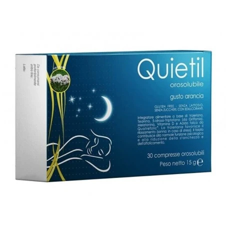Logidex Quietil 30 Compresse Orosolubili 3 Logidex Quietil 30 Compresse Orosolubili