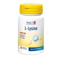 Longlife L-lysine 500mg 60 Tavolette