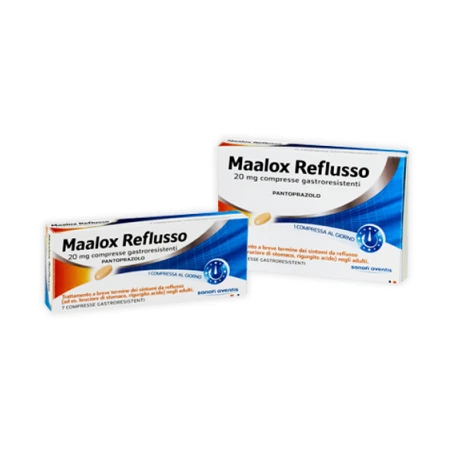 Maalox Reflusso 14cpr 20mg 3 Maalox Reflusso 14cpr 20mg