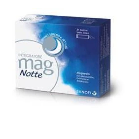Mag Notte Integratore Alimententare 24 Bustine Orosolubili 3 Mag Notte Integratore Alimententare 24 Bustine Orosolubili