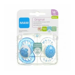 Mam Succhietto 16+ Original Silikonseta 2 Pezzi