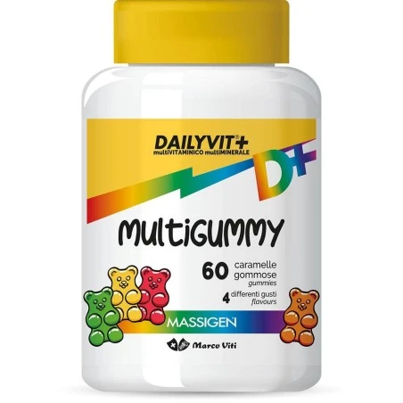 Marco Viti Farmaceutici Dailyvit Multigummy Caramelle Gommose 3 Marco Viti Farmaceutici Dailyvit Multigummy Caramelle Gommose