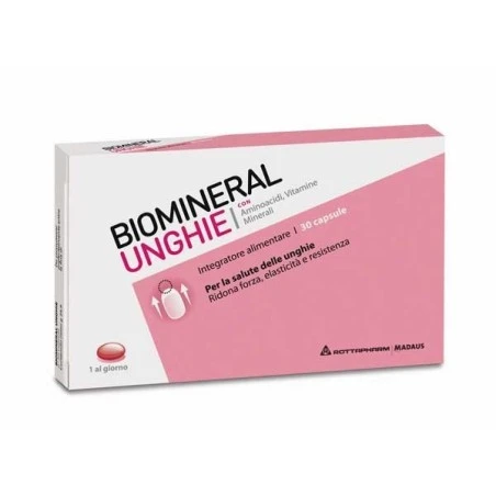 Meda Pharma Biomineral Unghie 30 Capsule 3 Meda Pharma Biomineral Unghie 30 Capsule