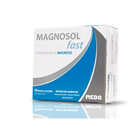 Meda Pharma Magnosol Fast 20 Bustine Orosolubili 3 Meda Pharma Magnosol Fast 20 Bustine Orosolubili