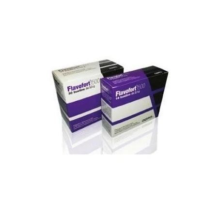 Merqurio Pharma Flavofort 1500 30 Bustine 3 G 4 Merqurio Pharma Flavofort 1500 30 Bustine 3 G - immagine 2