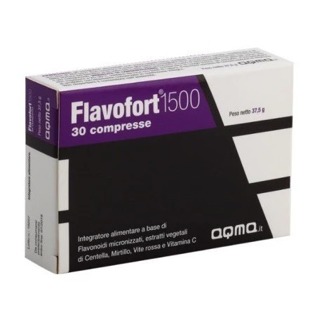 Merqurio Pharma Flavofort 1500 30 Compresse 3 Merqurio Pharma Flavofort 1500 30 Compresse