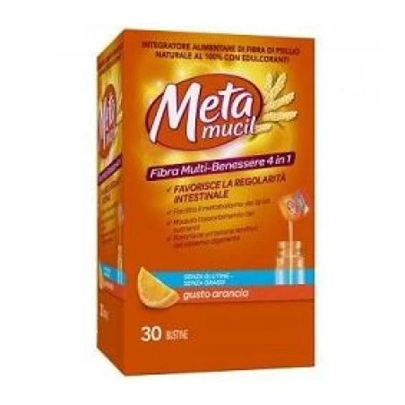 Metamucil Arancia 30 Bustine 3 Metamucil Arancia 30 Bustine