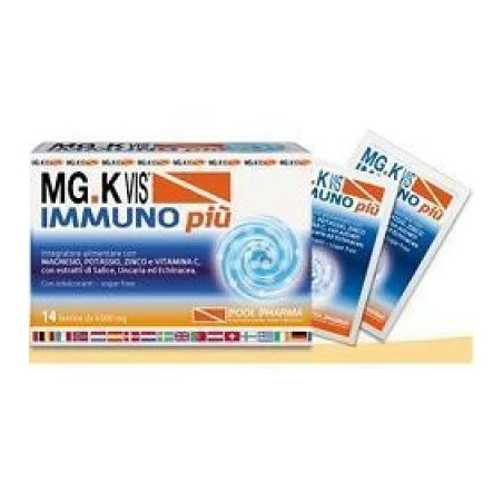 Mgk Vis Immuno Piu' 14 Buste 3 Mgk Vis Immuno Piu' 14 Buste