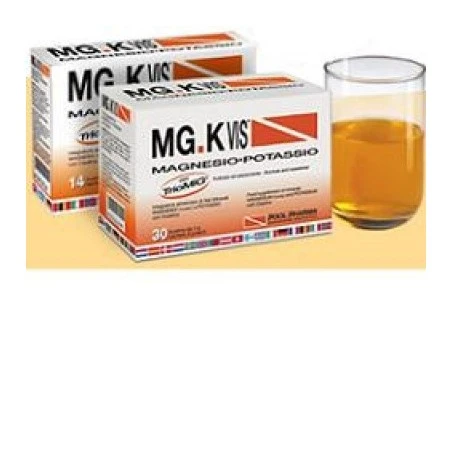 Mgk Vis Magnesio Potassio Gusto Arancia 14 Bustine 3 Mgk Vis Magnesio Potassio Gusto Arancia 14 Bustine