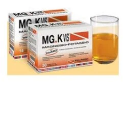 MG.K Vis Magnesio Potassio Gusto Arancia 30 Bustine + IN OMAGGIO 14 Bustin