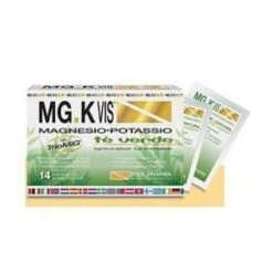 MG.K VIS Magnesio Potassio Tè Verde 14 Bustine Scadenza 31/3/2019