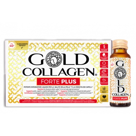 Minerva Research Labs Gold Collagen Forte Plus 10 Flaconi Da 50 Ml 4 Minerva Research Labs Gold Collagen Forte Plus 10 Flaconi Da 50 Ml - immagine 2