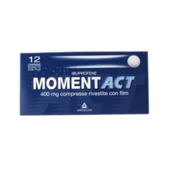 Angelini Pharma Momentact 12 Compresse Rivestite Ibuprofene 400mg