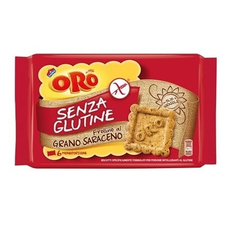 Mondelez Italia Oro Saiwa Senza Glutine Grano Saraceno 6 X 40 G 3 Mondelez Italia Oro Saiwa Senza Glutine Grano Saraceno 6 X 40 G