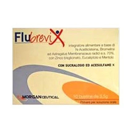 Morganceutical Flubrevix 10 Bustine 3,5 G 3 Morganceutical Flubrevix 10 Bustine 3,5 G