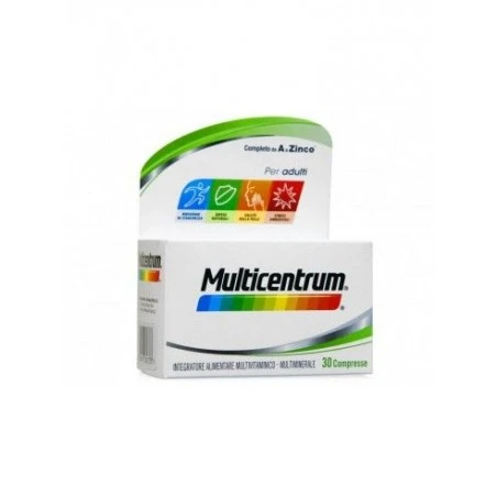 MULTICENTRUM ADULTI 30 COMPRESSE 3 MULTICENTRUM ADULTI 30 COMPRESSE