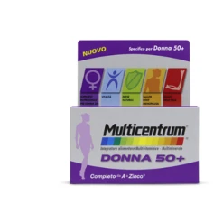 Multicentrum Donna 50+ Multivitaminico E Multiminerale 90 Compresse