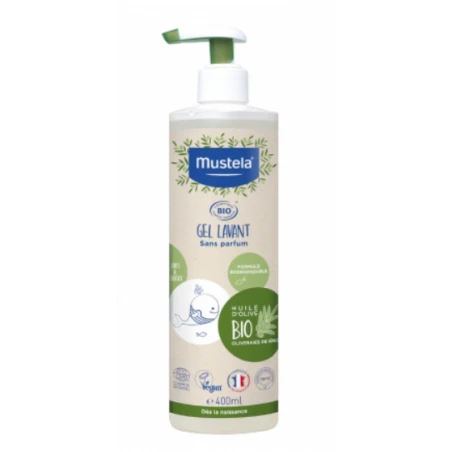MUSTELA GEL DETERGENTE BIO 400 ML 3 MUSTELA GEL DETERGENTE BIO 400 ML