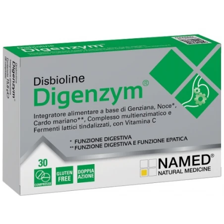 Named Disbioline Digenzym Ab 30 Compresse 3 Named Disbioline Digenzym Ab 30 Compresse