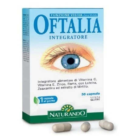 Naturando Oftalia Integratore 30 Capsule 3 Naturando Oftalia Integratore 30 Capsule