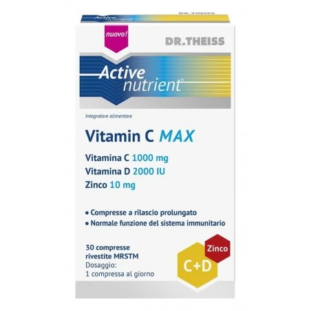 Naturwaren Italia Theiss An Vitamin C Max 30 Compresse 3 Naturwaren Italia Theiss An Vitamin C Max 30 Compresse