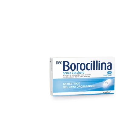 Neoborocillina 16 Pastiglie Senza Zucchero 3 Neoborocillina 16 Pastiglie Senza Zucchero