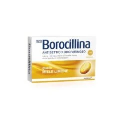 NEOBOROCILLINA ANTISETTICO OROFARINGEO 16PASTIGLIE LIMONE